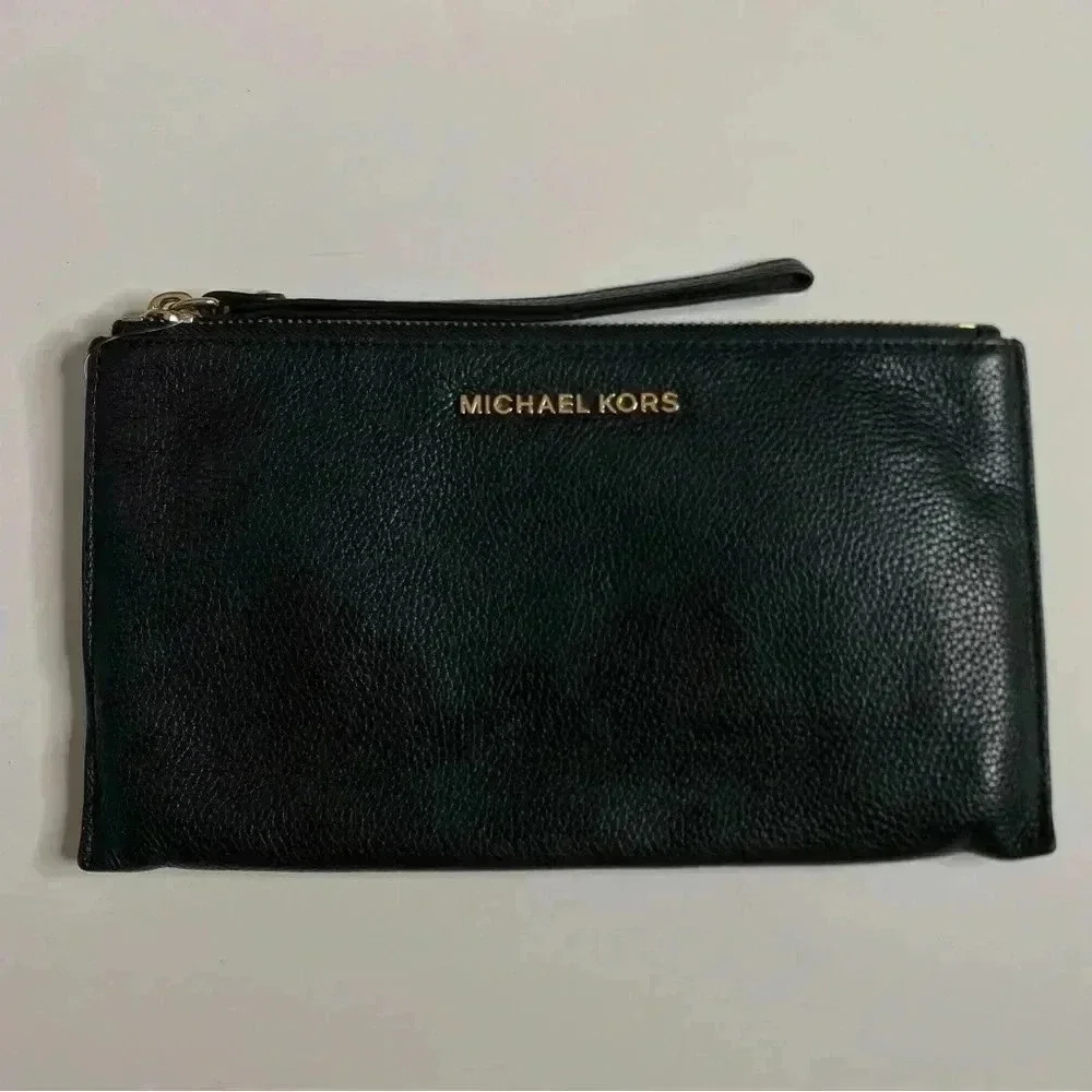 Michael Kors Black Wristlet